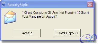 avviso Auguri di compleanno avviso Auguri